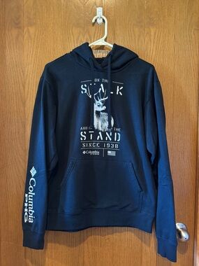 Columbia PHG "On the Stand" Graphic Hunting Hoodie - Men’s Size Small